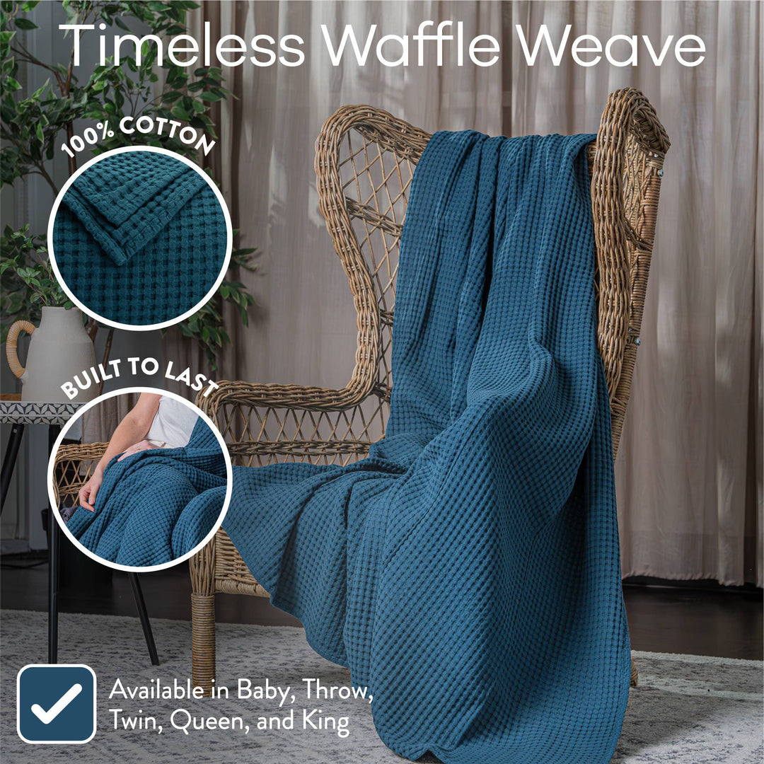 Waffle Blanket for Adults by Comfy Cubs - Premium blanket from Comfy Cubs - Just $32.95! Shop now at Pat's Monograms