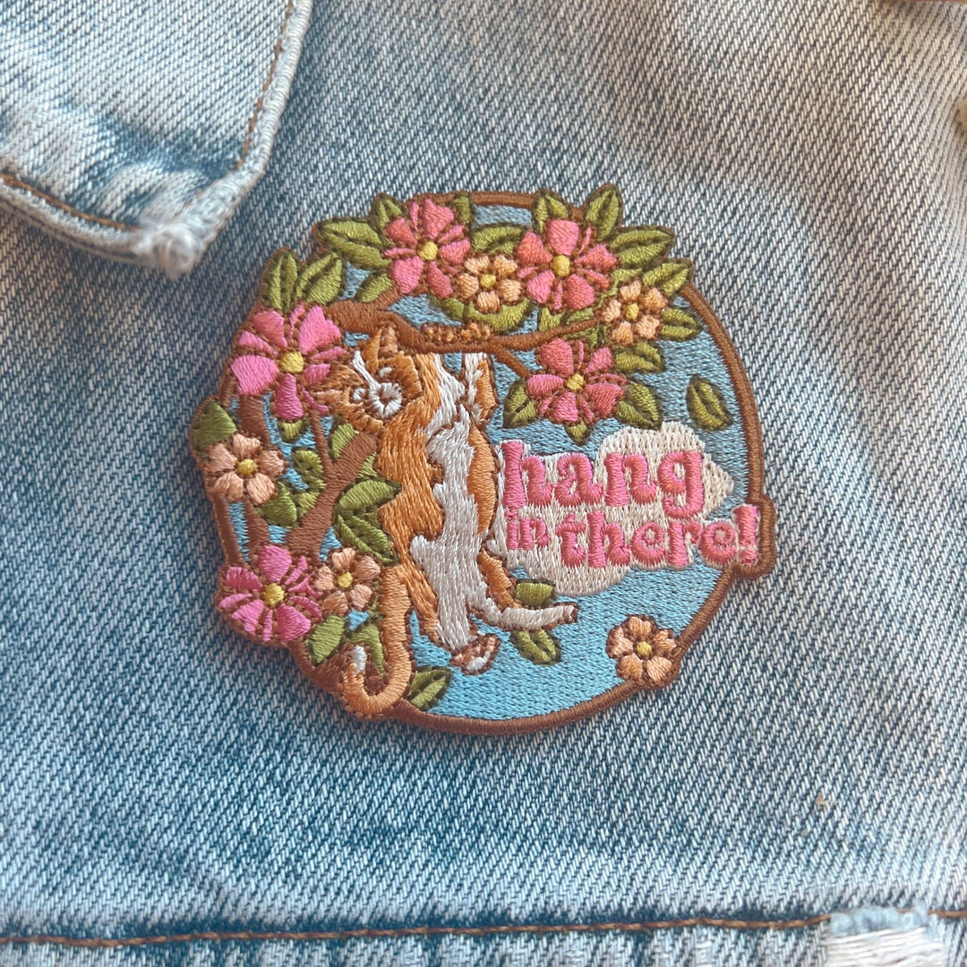 Hang in There Kitten Patch - Premium Patch from Kindness is Magic - Just $6! Shop now at Pat's Monograms