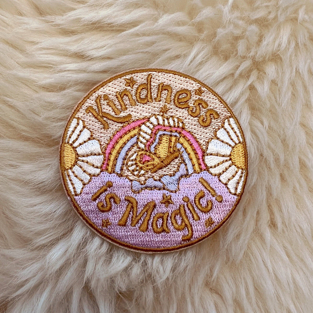 Patches - Iron On Patches - Embroidered Patches - Kindness i - Premium Patch from Kindness is Magic - Just $5.95! Shop now at Pat's Monograms
