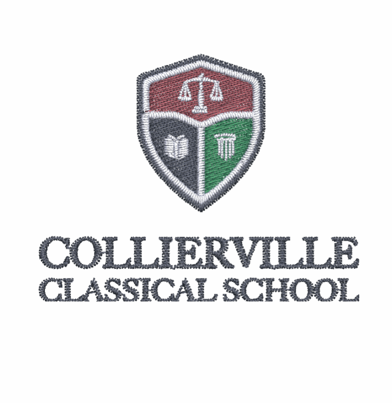 Collierville Classical Schools Logo - Premium School Uniform from Pat's Monograms - Just $7! Shop now at Pat's Monograms