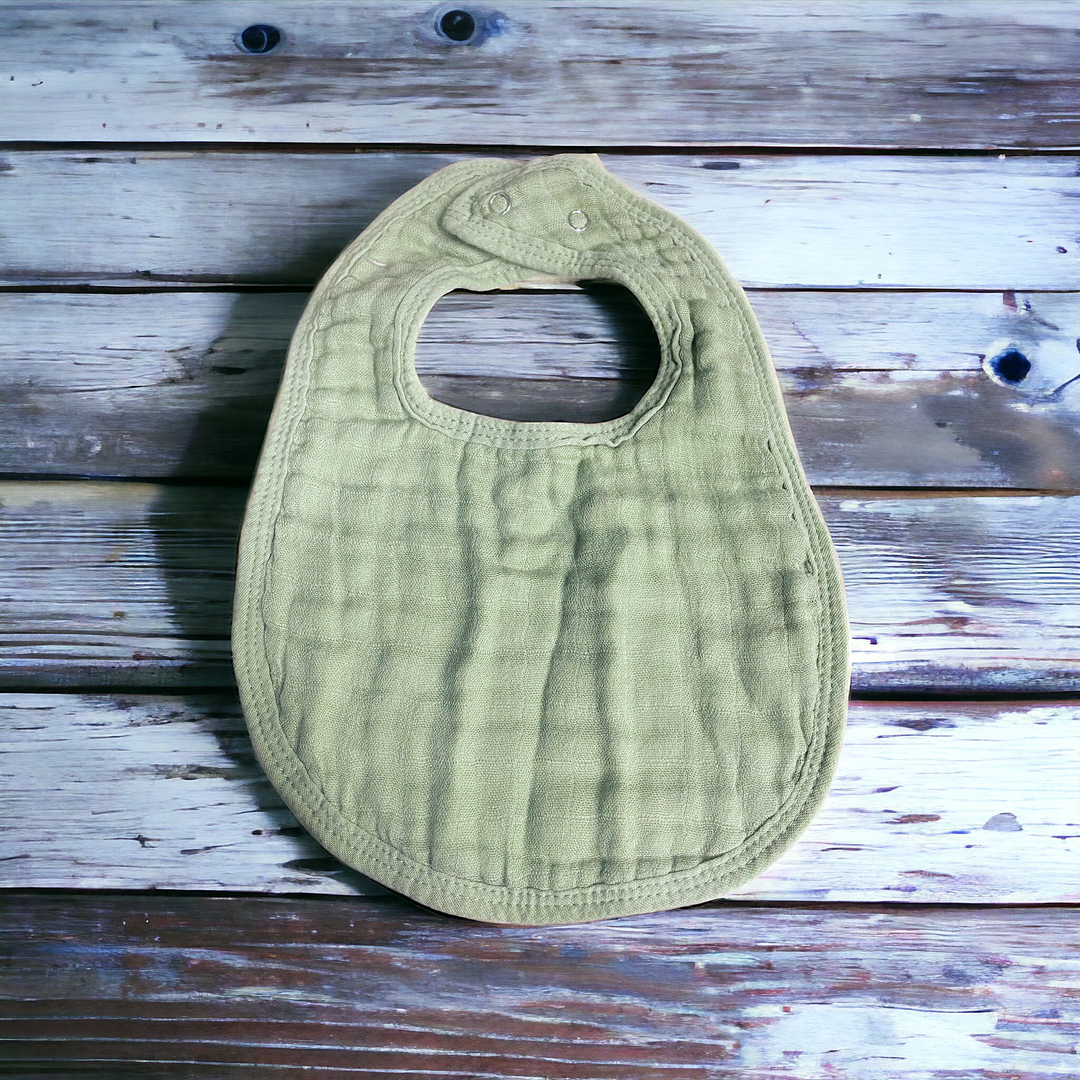 Muslin Cotton Baby Bibs - Premium Baby Accessories from Comfy Cubs - Just $6.95! Shop now at Pat's Monograms