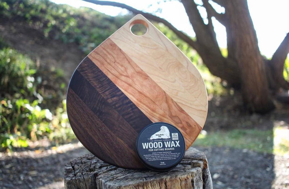 Wood Wax for Cutting Boards, 3 oz - Premium Cutting Boards from Walrus Oil - Just $12.95! Shop now at Pat's Monograms