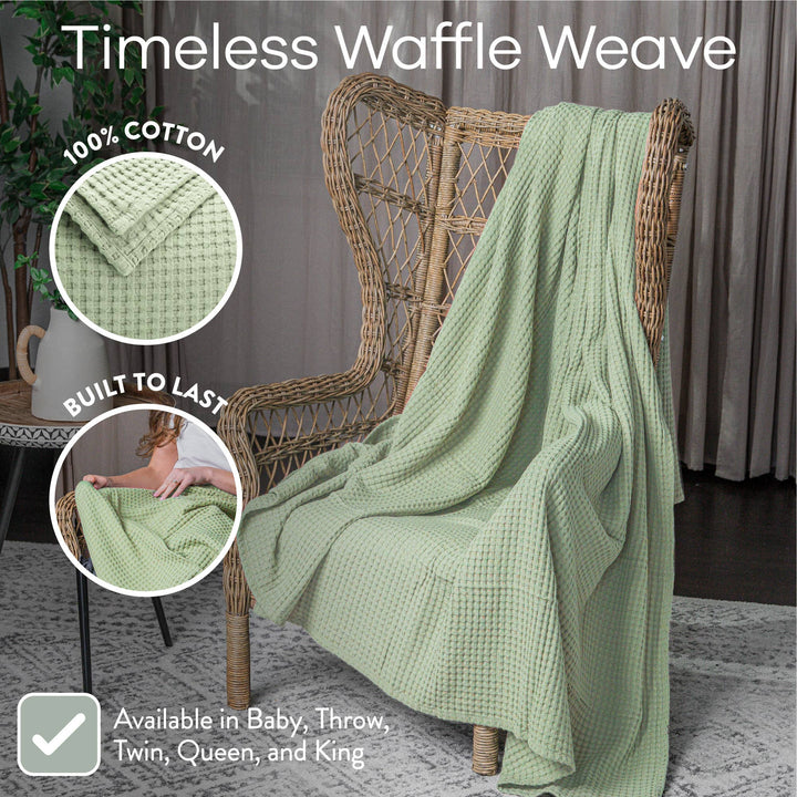 Waffle Blanket for Adults by Comfy Cubs - Premium  from Comfy Cubs - Just $32.95! Shop now at Pat's Monograms
