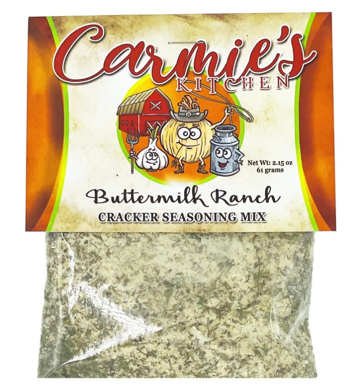 Buttermilk Ranch Cracker Seasoning Mix - Premium Dips & Spreads from Carmie's Kitchen - Just $6.0! Shop now at Pat's Monograms