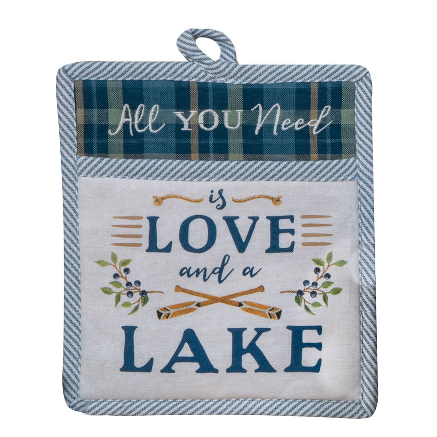 Lakeside Retreat Pocket Mitt - Premium oven mitt from Kay Dee Designs - Just $8.95! Shop now at Pat's Monograms