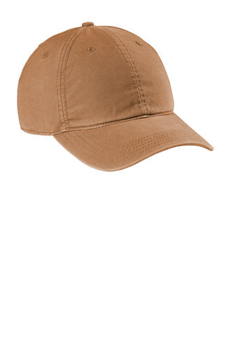 Carhartt® Cotton Canvas Cap - Premium Workwear from Carhartt - Just $24.0! Shop now at Pat's Monograms