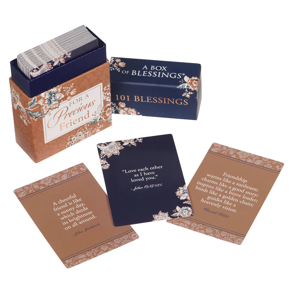 01 Blessings for a Precious Friend Box of Blessings - Premium  from Christian Art Gifts - Just $4.99! Shop now at Pat's Monograms