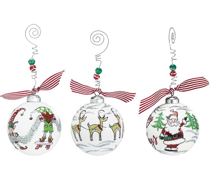 Whimsical Glass Ornaments - Premium Ornament from Burton and Burton - Just $16.95! Shop now at Pat's Monograms
