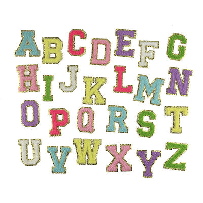 Chenille Letters Patches - Premium Accessories from Seven - Just $3! Shop now at Pat's Monograms