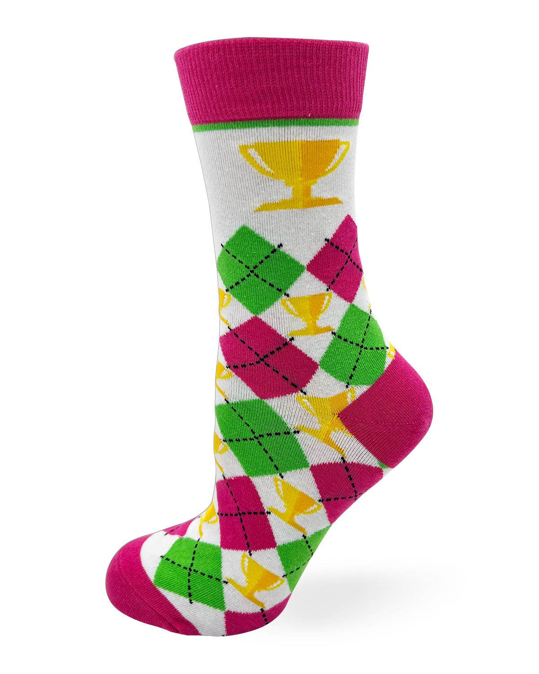 Trophy Wife Ladies' Novelty Crew Socks - Premium Socks from Fabdaz - Just $11.95! Shop now at Pat's Monograms