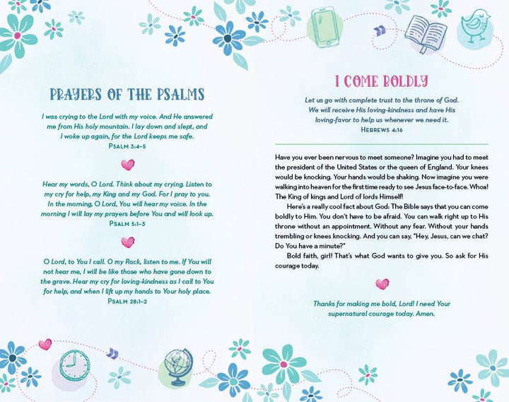 The Prayer Map Bible for Girls NLV [Sky Blue Shimmer] - Premium Books and Devotionals from Barbour Publishing, Inc. - Just $32.99! Shop now at Pat's Monograms