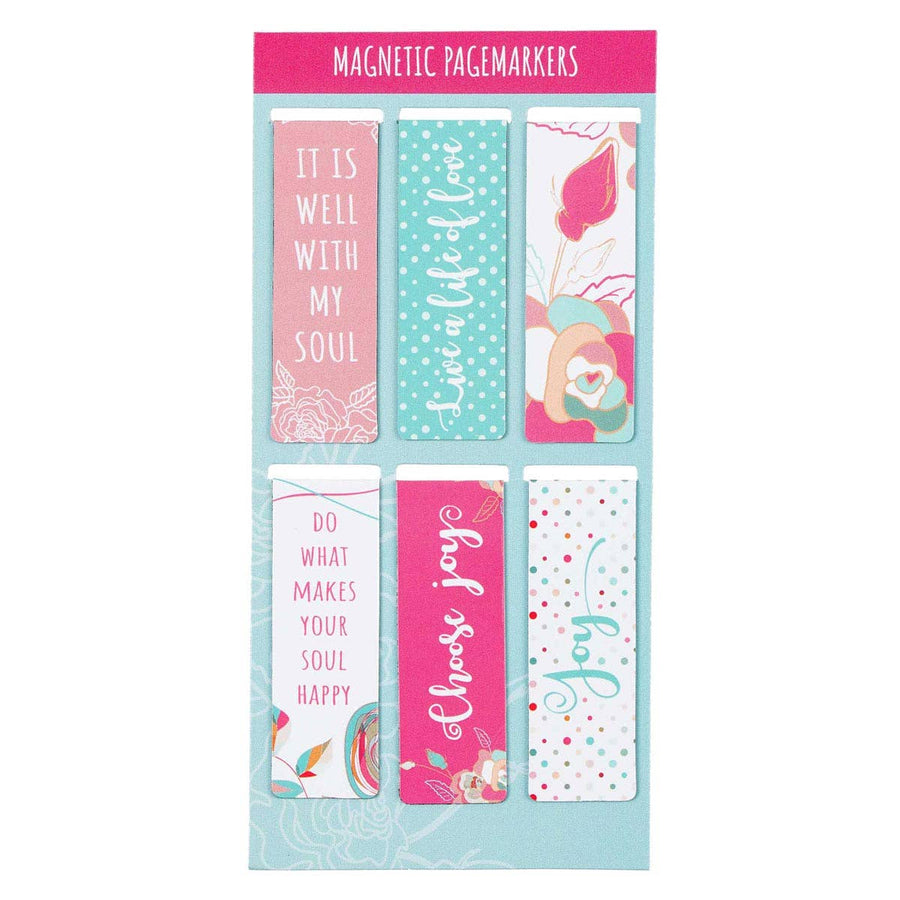 Well With My Soul Magnetic Bookmark Set - Premium Books and Devotionals from Christian Art Gifts - Just $4.95! Shop now at Pat's Monograms