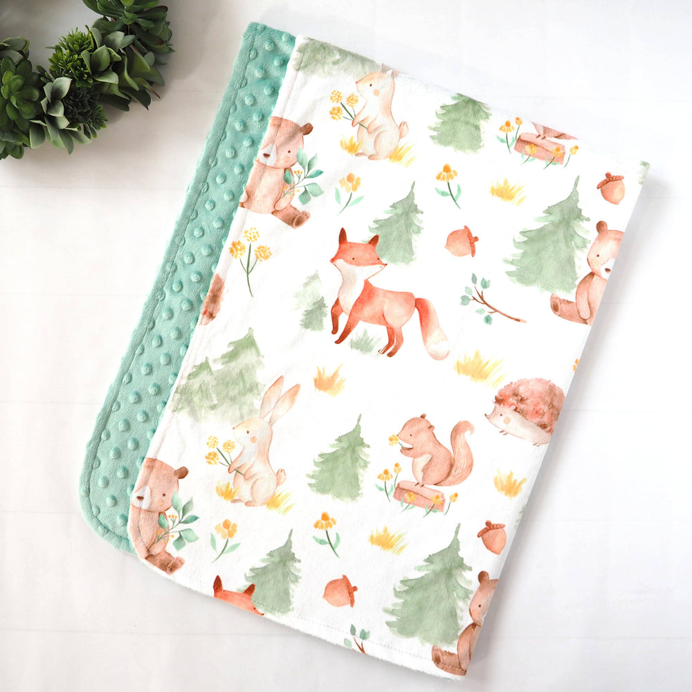 Baby & Toddler Minky Blanket - Forest Friends - Premium Baby Accessories from Honey Lemonade - Just $36.95! Shop now at Pat's Monograms