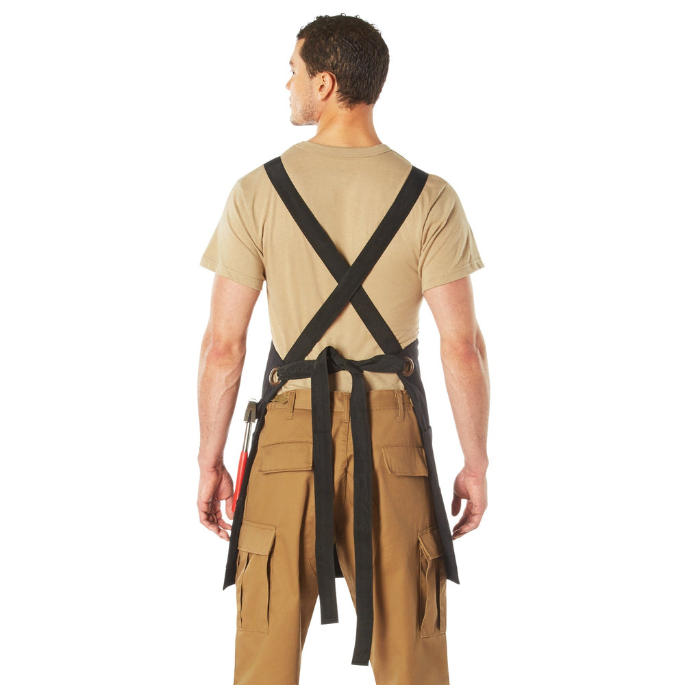 Canvas Full Work Apron - Premium Workwear from Rothco - Just $47.95! Shop now at Pat's Monograms