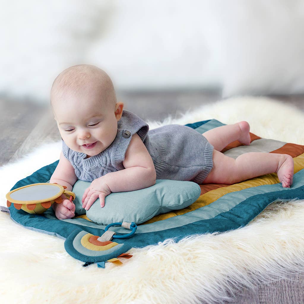 Bitzy Bespoke Ritzy Tummy Time™ Rainbow Play Mat - Premium Baby Toys & Activity Equipment from Itzy Ritzy - Just $49.99! Shop now at Pat's Monograms