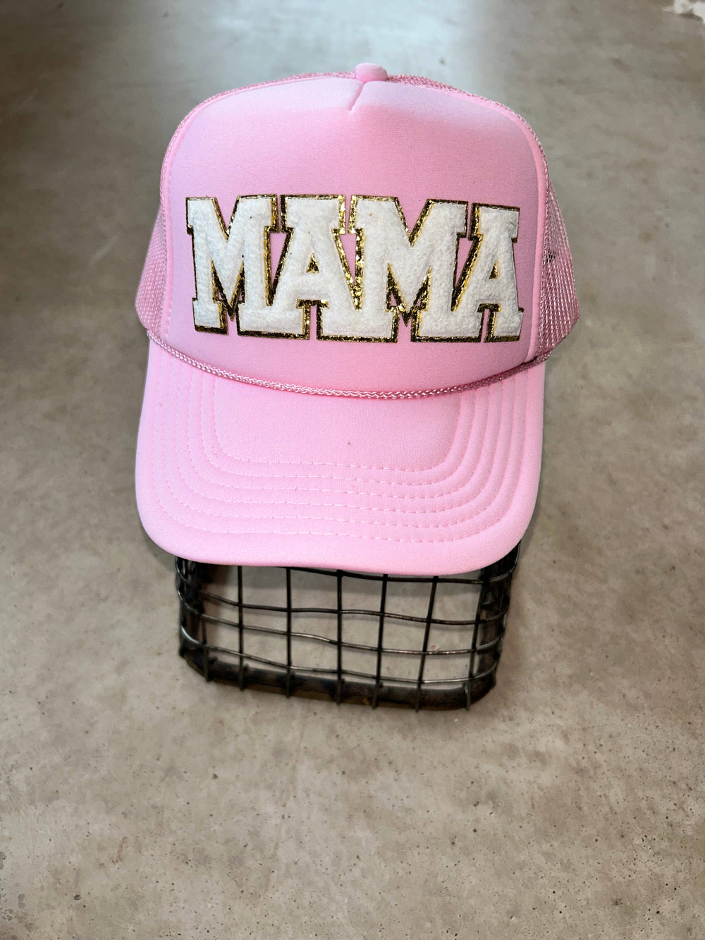 Mama Chenille Letters Foam Trucker - Premium  from Vibes Hat Company - Just $22.95! Shop now at Pat's Monograms