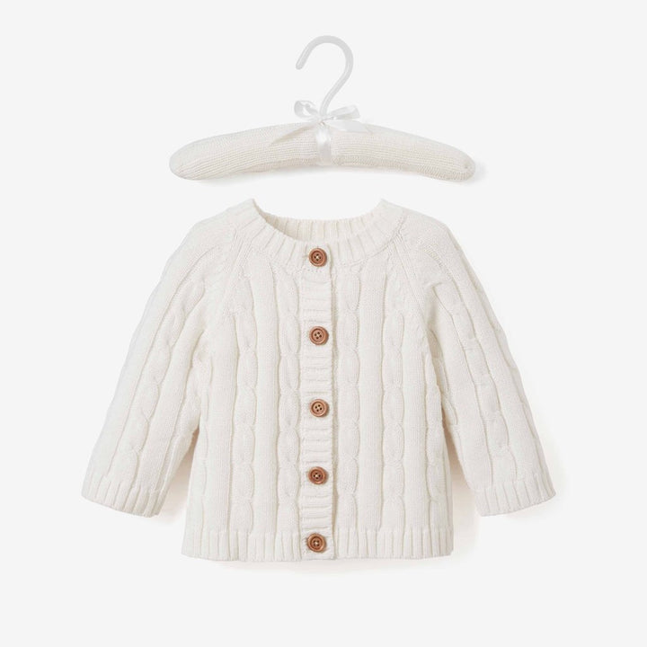 EB Cable Knit Sweater - Premium Infant Wear from Elegant Baby - Just $35! Shop now at Pat's Monograms
