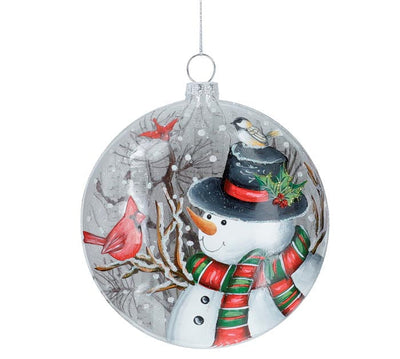 Glass Snowman Ornaments - Premium Ornament from Burton and Burton - Just $14.95! Shop now at Pat's Monograms