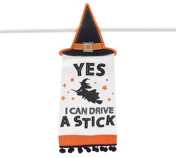 Yes I can Drive a Stick Tea Towel - Premium  from Burton and Burton - Just $12.95! Shop now at Pat's Monograms