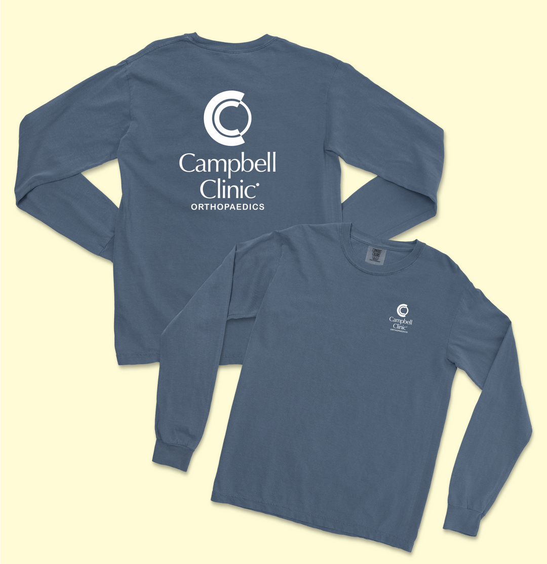 Campbell Clinic's CC Longsleeve T-Shirt - Premium Tanks and Tees from Comfort Colors - Just $25! Shop now at Pat's Monograms