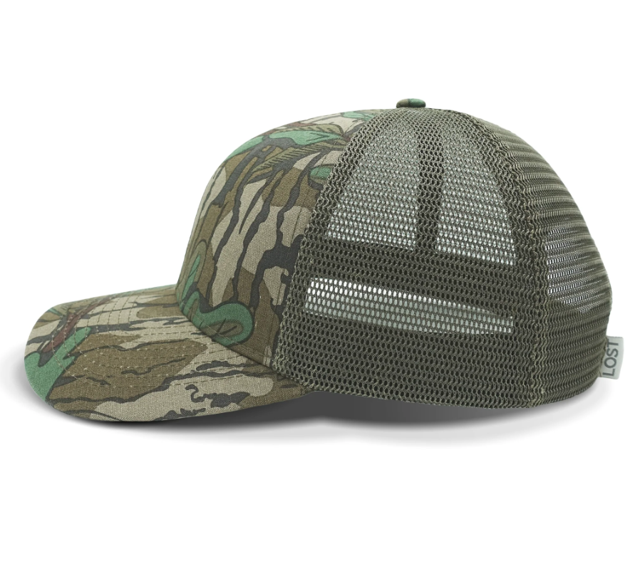 Mossy Oak Slate Caps - Premium Headwear from Lost Hat Co. - Just $16! Shop now at Pat's Monograms