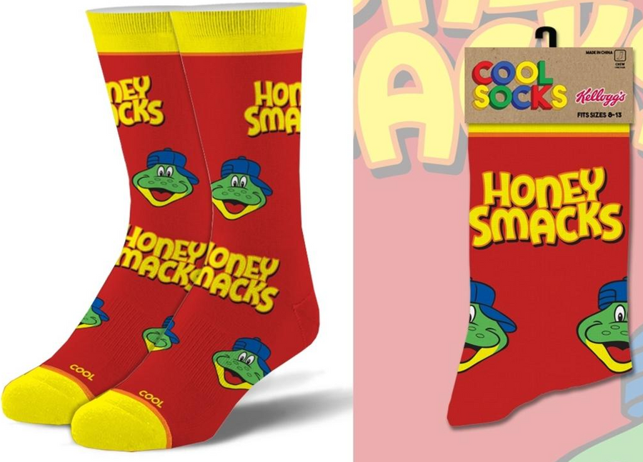 Honey Smacks Socks - Premium Socks from Cool Socks - Just $9.95! Shop now at Pat's Monograms