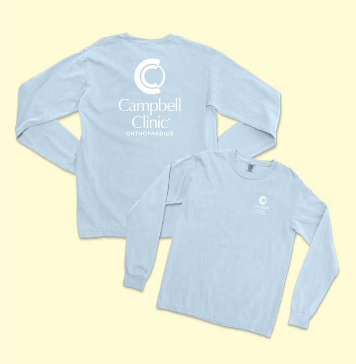 Campbell Clinic's CC Longsleeve T-Shirt - Premium Tanks and Tees from Comfort Colors - Just $25! Shop now at Pat's Monograms