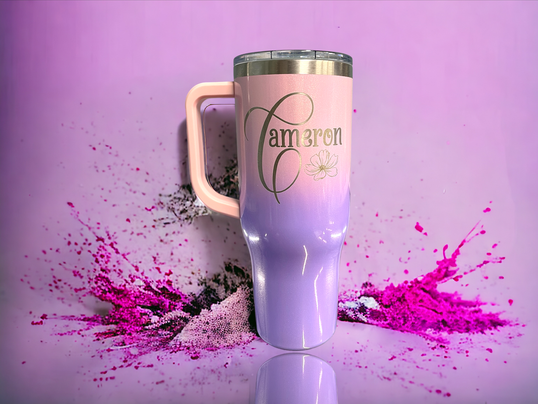 Ombre Magic Glitter 40oz. Tumblers - Premium Tumblers from Save A Cup - Just $29.95! Shop now at Pat's Monograms