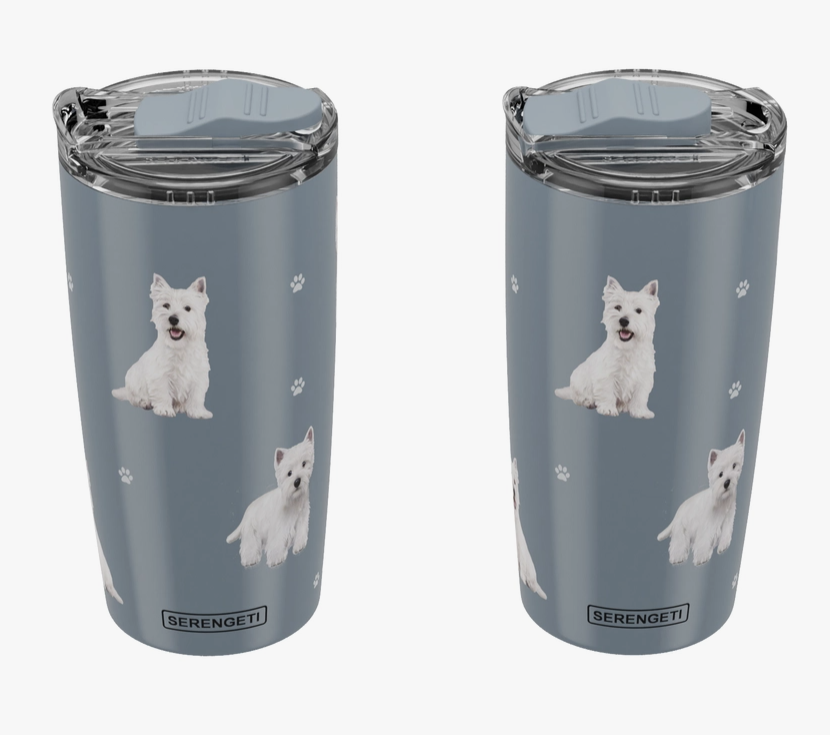 Westie SERENGETI Ultimate 3D Tumbler - Stainless Steel - Premium Tumblers from E&S Pets - Just $27.95! Shop now at Pat's Monograms