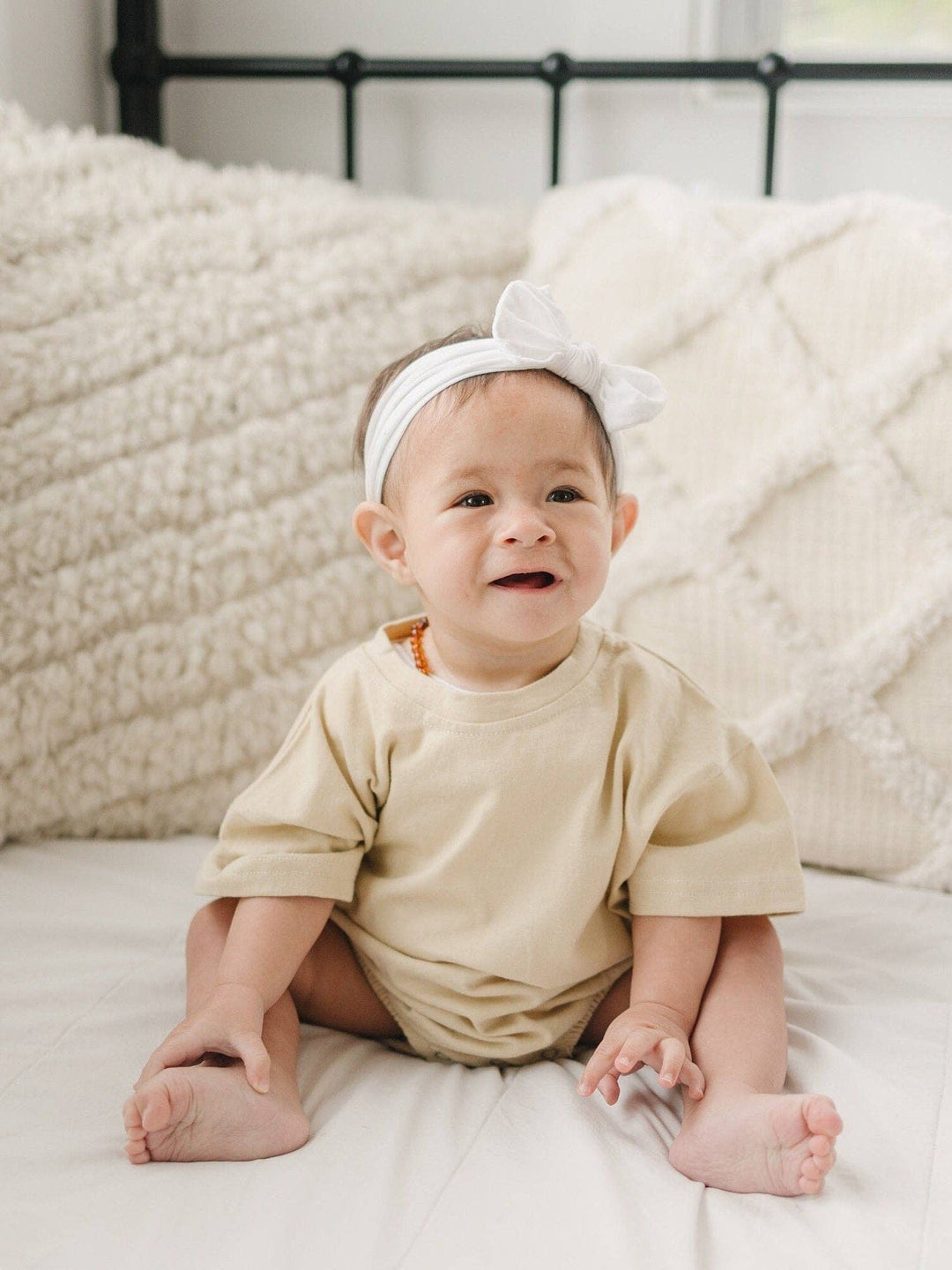 Oversized T-Shirt Romper - Premium Baby & Toddler Outfits from Little Joy Co. - Just $18! Shop now at Pat's Monograms