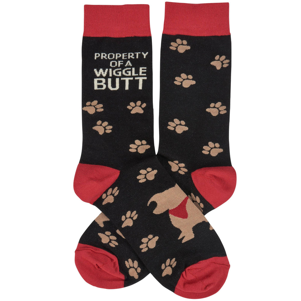 Wigglebutt Socks - Premium Socks from Primitives by Kathy - Just $10.95! Shop now at Pat's Monograms
