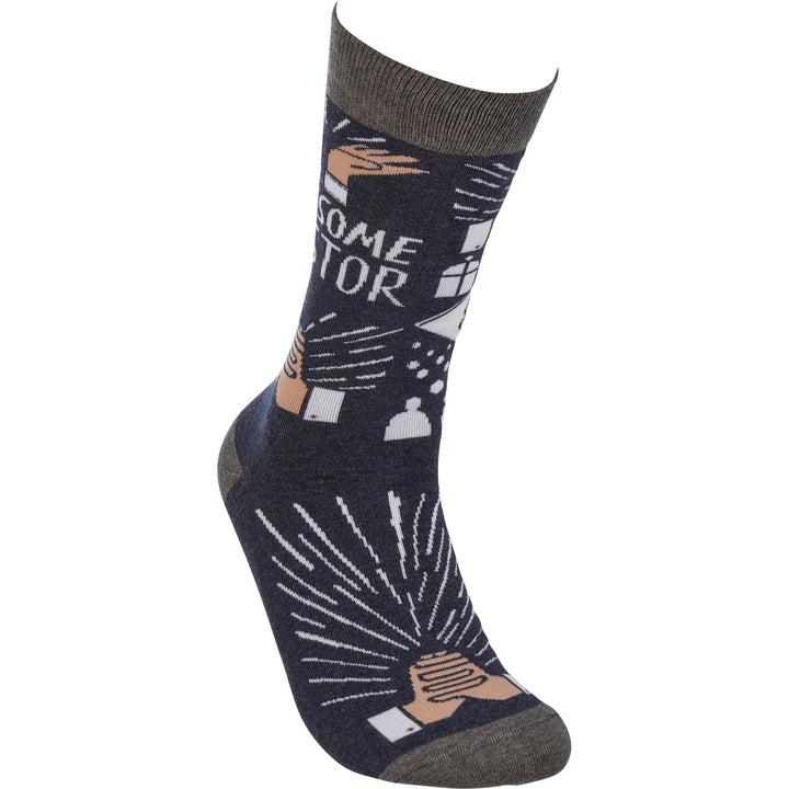 Awesome Pastor Socks - Premium Socks from Primitives by Kathy - Just $10.95! Shop now at Pat's Monograms