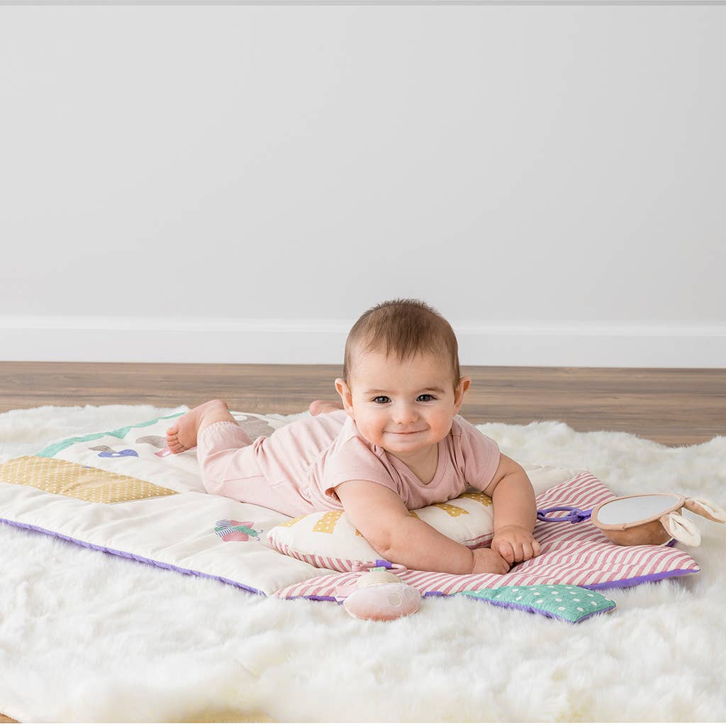 Bitzy Bespoke Ritzy Tummy Time™ Cottage Play Mat - Premium  from Itzy Ritzy - Just $49.99! Shop now at Pat's Monograms