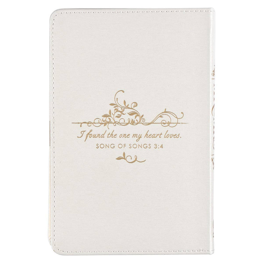 Mr. & Mrs. 366 Devotions for Couples White Faux Leather Devo - Premium Books and Devotionals from Christian Art Gifts - Just $16.99! Shop now at Pat's Monograms