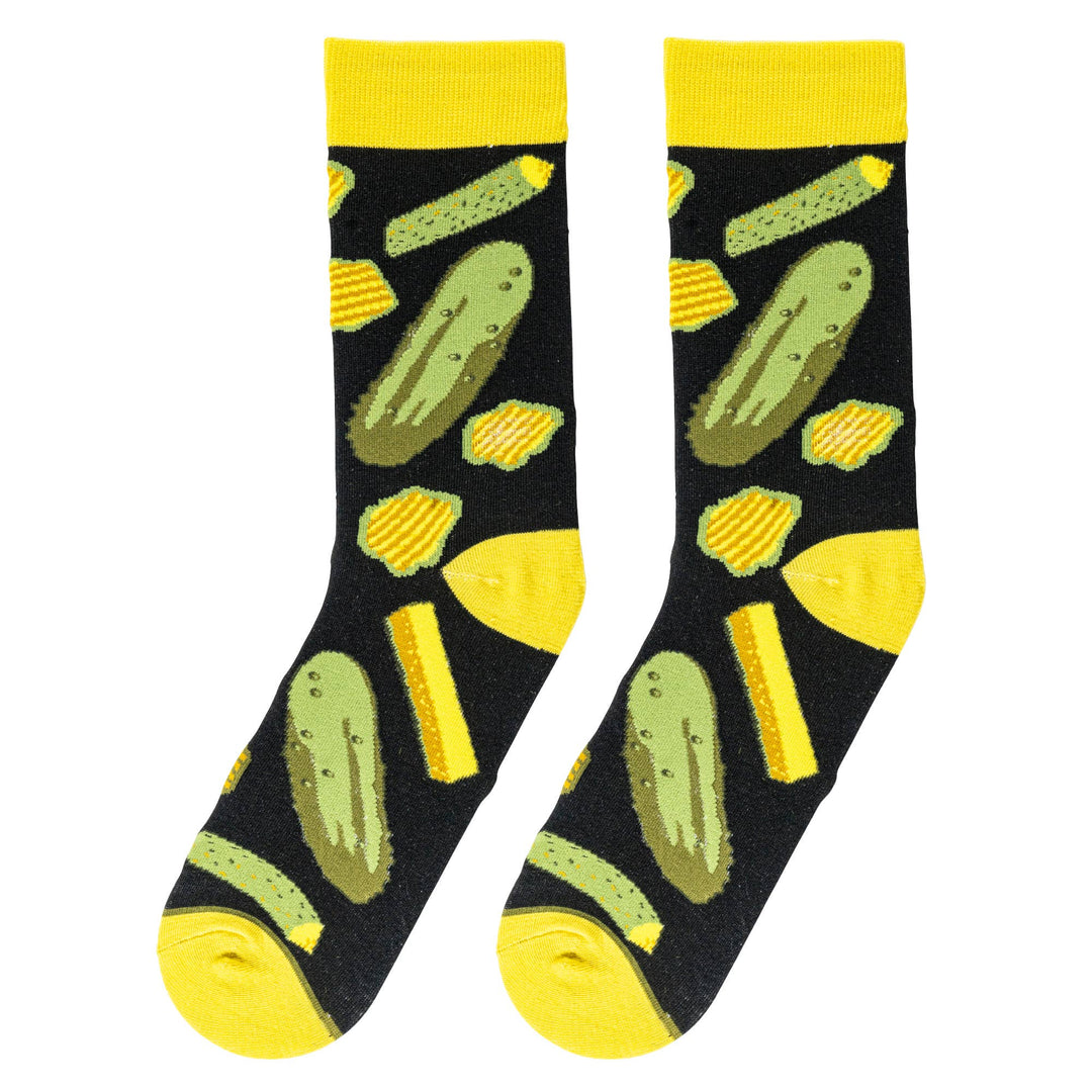 Pickles - Mens Crew Folded - Premium  from Crazy Socks - Just $7! Shop now at Pat's Monograms