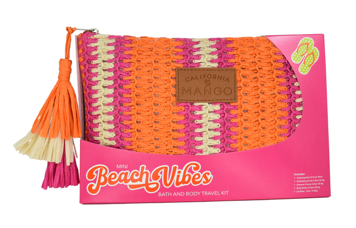 Mini Beach Vibes 5-piece Kit - Premium skin care from California Mango - Just $29.95! Shop now at Pat's Monograms