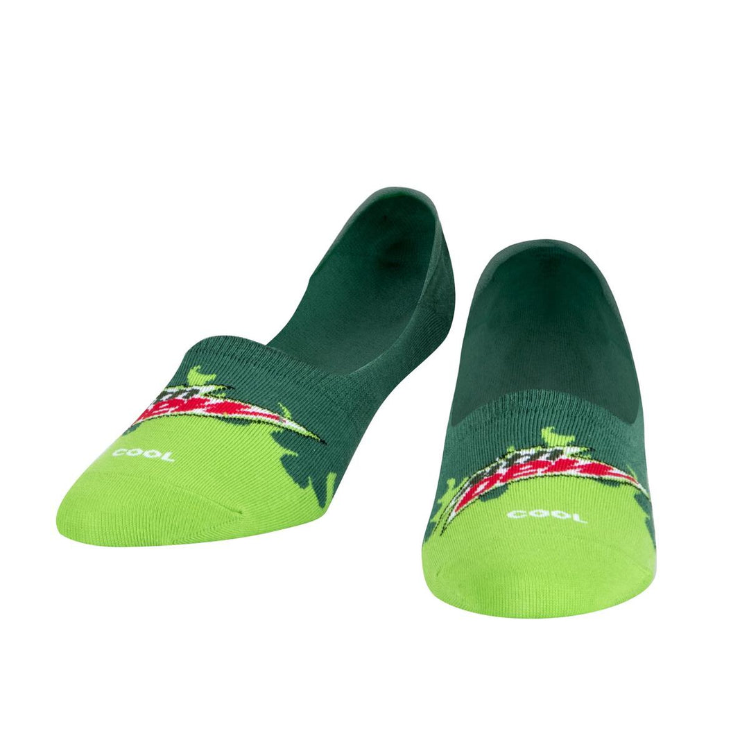 Mountain Dew - Womens No Show Socks - Premium Socks from Cool Socks - Just $6.00! Shop now at Pat's Monograms