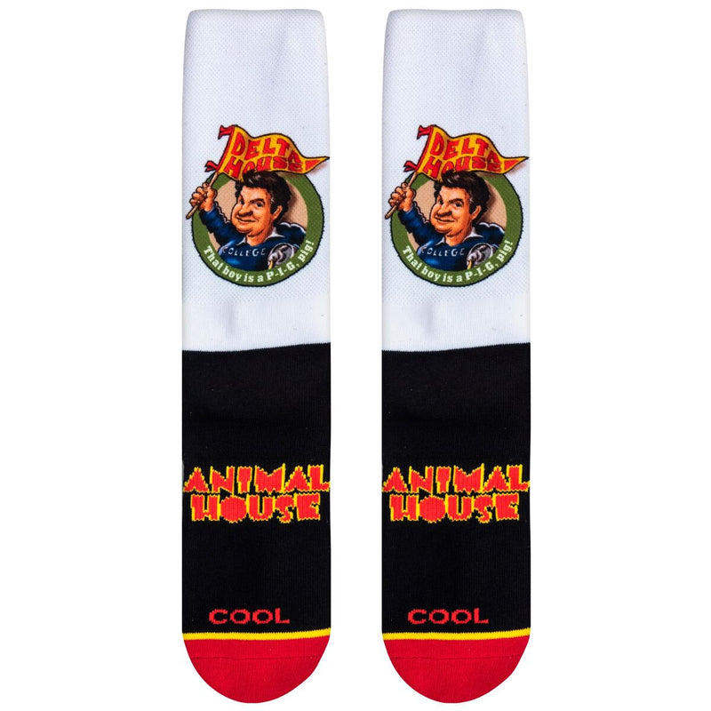 Animal House - Delta House Socks - Premium Socks from Cool Socks - Just $9.95! Shop now at Pat&
