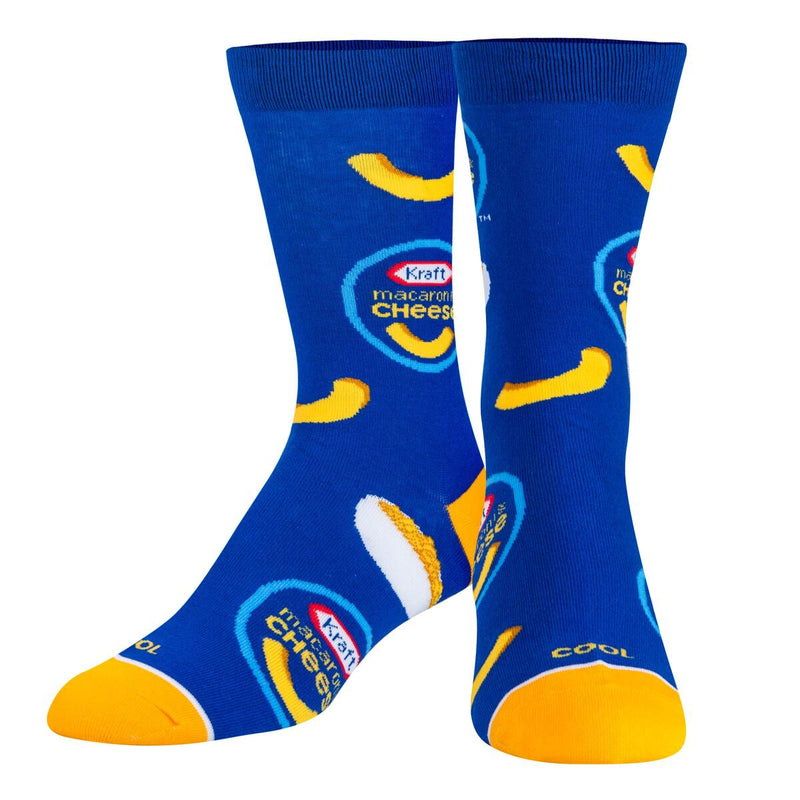 Kraft Mac & Cheese Socks - Premium Socks from Cool Socks - Just $9.95! Shop now at Pat&