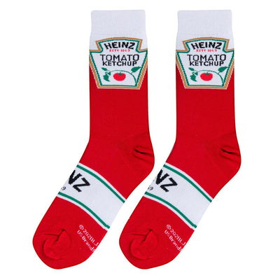 Heinz Ketchup Socks - Premium Socks from Cool Socks - Just $9.95! Shop now at Pat's Monograms