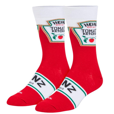 Heinz Ketchup Socks - Premium Socks from Cool Socks - Just $11.95! Shop now at Pat's Monograms