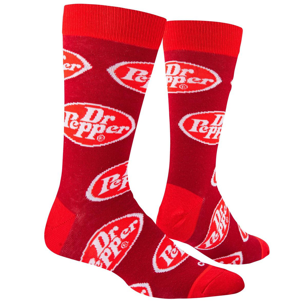 Dr. Pepper Retro Socks - Premium Socks from Cool Socks - Just $9.95! Shop now at Pat's Monograms
