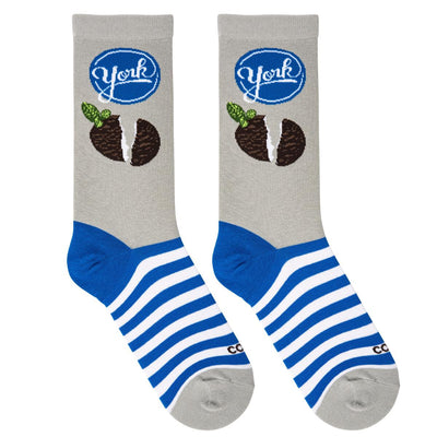 York Peppermint Pattie Socks - Premium Socks from Cool Socks - Just $9.95! Shop now at Pat's Monograms