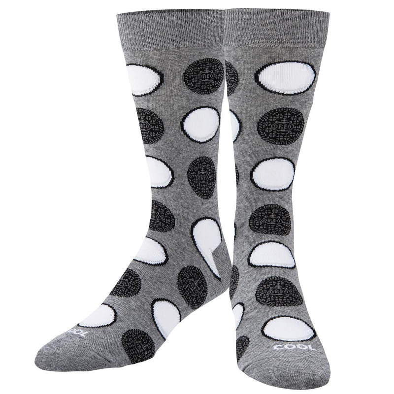 Oreo Cookies Heather Socks - Premium Socks from Cool Socks - Just $9.95! Shop now at Pat&
