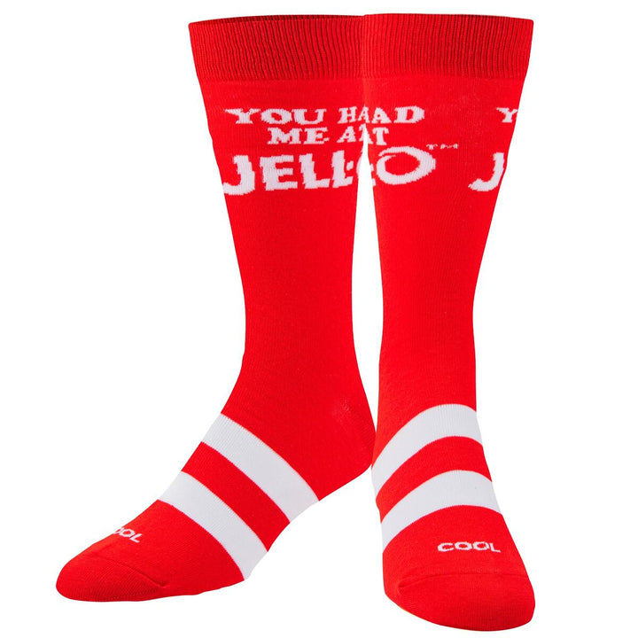 You Had Me at Jell-O Socks - Premium Socks from Cool Socks - Just $9.95! Shop now at Pat's Monograms