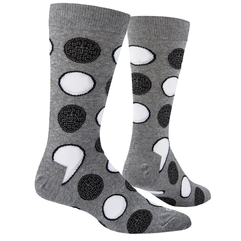 Oreo Cookies Heather Socks - Premium Socks from Cool Socks - Just $9.95! Shop now at Pat&