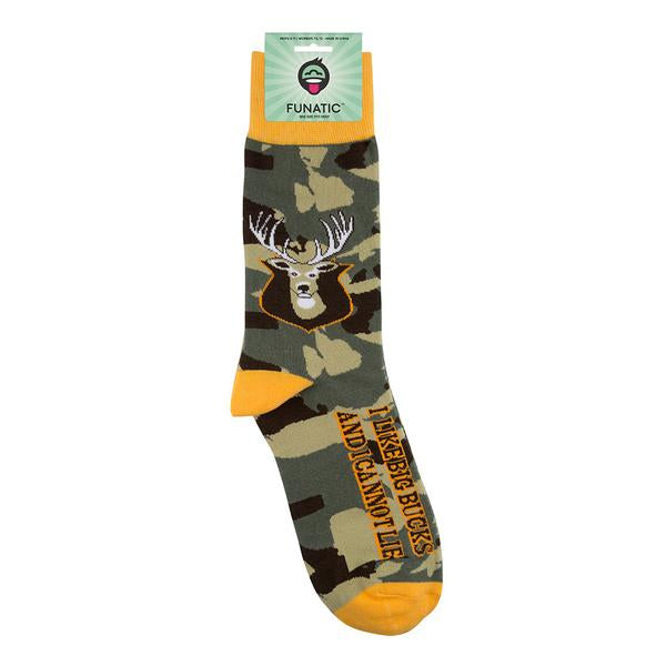 I Like Big Bucks and I Cannot Lie - Premium Socks from funatic - Just $12.95! Shop now at Pat's Monograms