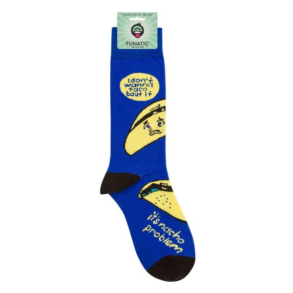 I Don't Wanna Taco 'Bout It - Premium Socks from funatic - Just $9.95! Shop now at Pat's Monograms