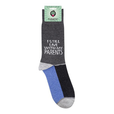 I Still Live With My Parents - Premium Socks from funatic - Just $12.95! Shop now at Pat's Monograms