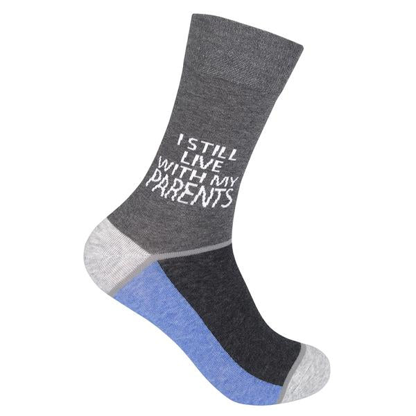 I Still Live With My Parents - Premium Socks from funatic - Just $12.95! Shop now at Pat's Monograms